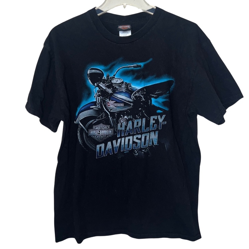Harley-Davidson Bruce Rossmeyer’s Men’s T-Shirt Double Sided Daytona Beach Large